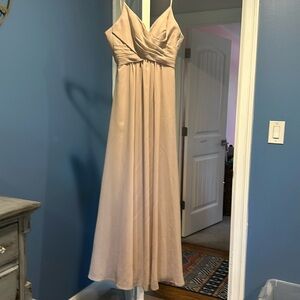 Women’s (XS-S) Light Beige Formal Dress